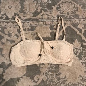 Forever 21 crochet festival bralette